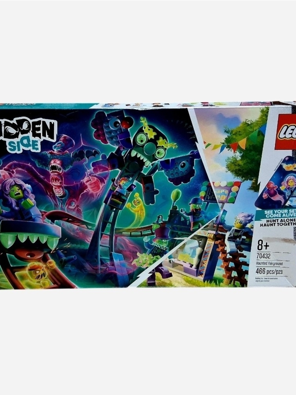 LEGO Hidden Side Haunted Fairground Set New